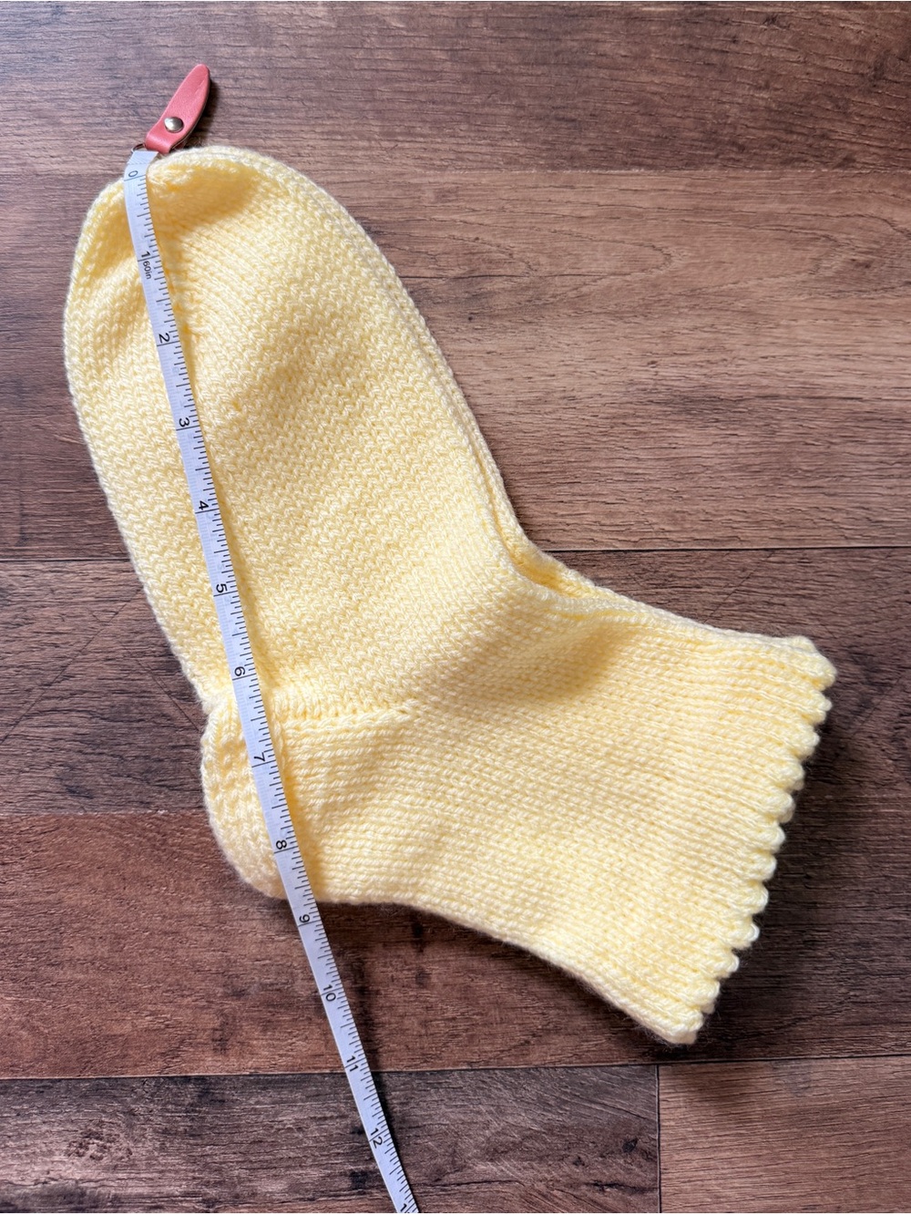 Handmade Yellow Knit Shirt Socks